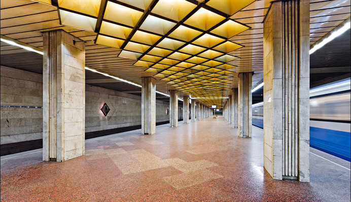 В киевском метро 