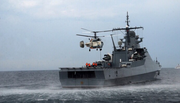 Чорноморський флот РФ втратив свою перлину: у ВМС оцінили потоплення нового російського корабля