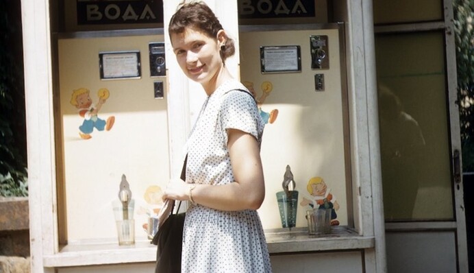 Хрещатик, ботсад та вокзал: цікаві фото Києва у 1960-х роках