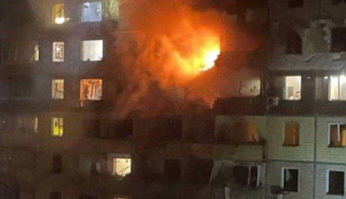 В Кривом Роге есть попадания в еще один жилой дом: фото и видео