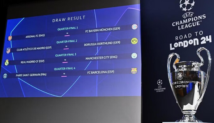 Финал уже в четвертьфинале: результаты жеребьевки Лиги чемпионов