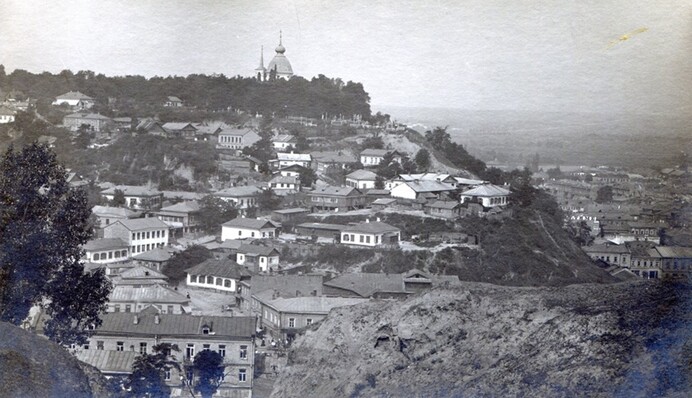 Як виглядала легендарна Щекавиця та храм Всіх Святих в Києві: архівне фото початку ХХ століття