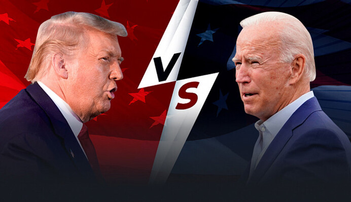 Байден сокращает разрыв и опережает Трампа в 