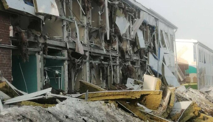 Удар по заводу "шахедов" в Татарстане: удар дрона успели снять на видео