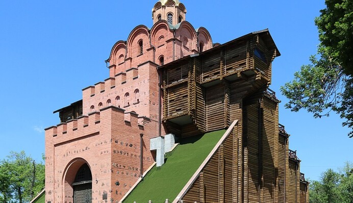 Такими предстали Золотые ворота после восстановления: как выглядела визитная карточка Киева в 1850-х годах