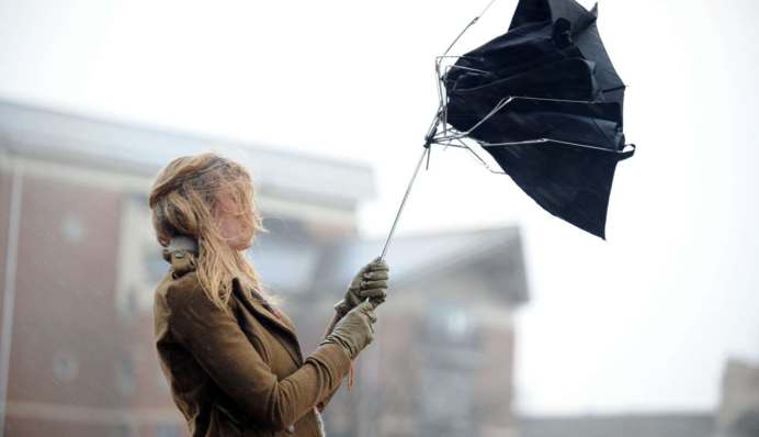 В Києві зафіксували рекордну швидкість вітру за 80 років спостереження