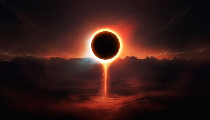 Сонце з’їдають крилаті вовкулаки: повір'я про сонячне затемнення у українців і інших народів