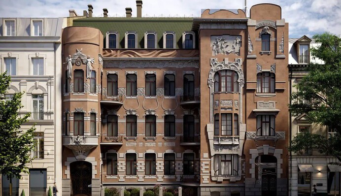 Вражає інтер’єрами і декором: історія знаменитого будинку зі зміями та каштанами в Києві. Фото