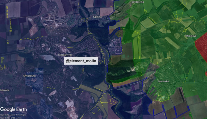 Что сейчас происходит на Авдеевском и Бахмутском направлениях: osint-аналитик показал спутниковые фото