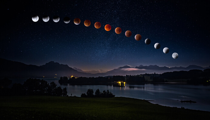 ​Лунное затмение 2024: когда можно будет наблюдать в Европе