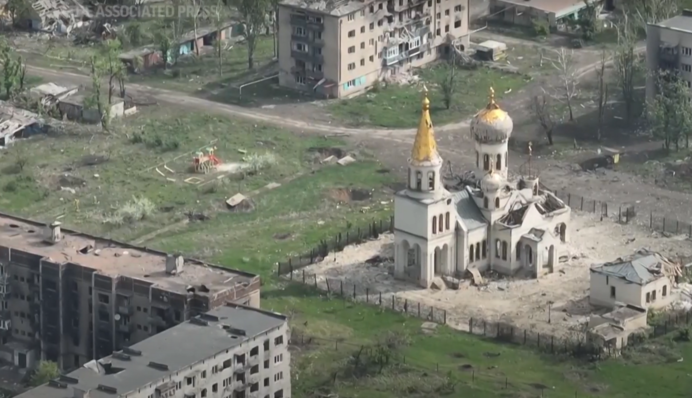 Only the domes of the church survived: what Chasiv Yar, destroyed by the Russians, looks like now