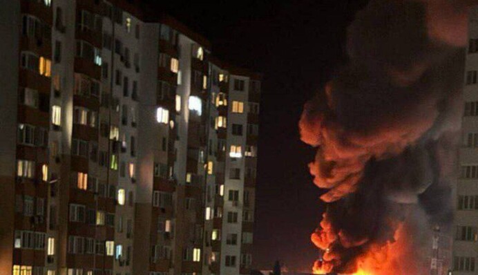 Россия ударила по Одессе, на месте прилета мощный пожар: все подробности