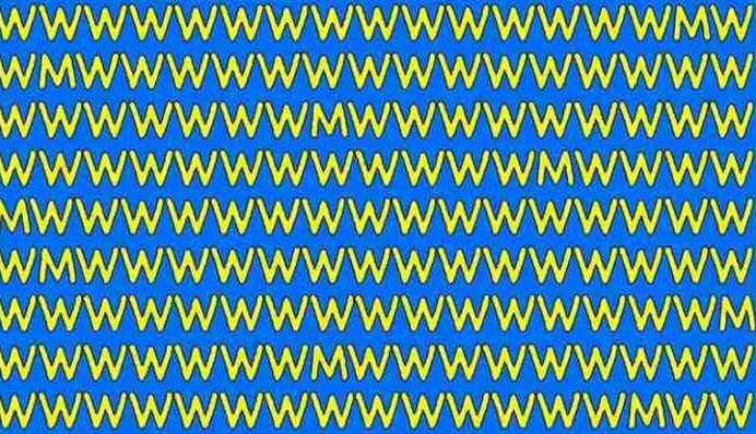 Определите свою внимательность: найдите буквы М за ограниченное время