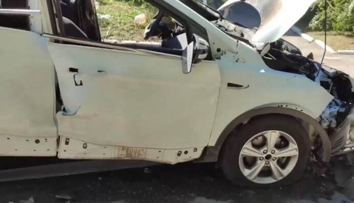 Взрывчатку заложили под авто: в Бердянске ликвидировали коллаборанта. Видео