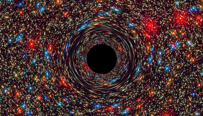 Путешествие в черную дыру: NASA показало впечатляющее видео