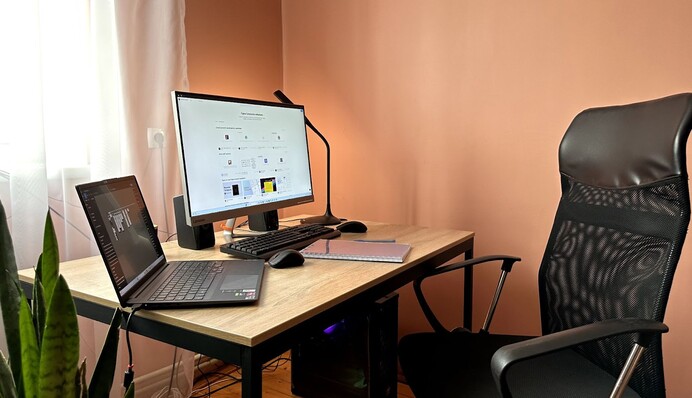 Отримаєте безліч переваг: поради з організації робочого місця вдома