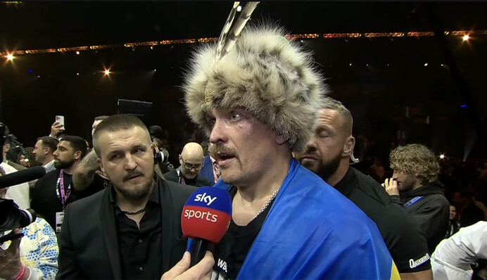 Это для Украины и солдат, защищающих нашу землю – абсолютный чемпион Александр Усик