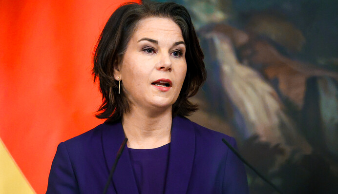 До Києва з неоголошеним візитом прибула глава МЗС Німеччини Анналена Бербок