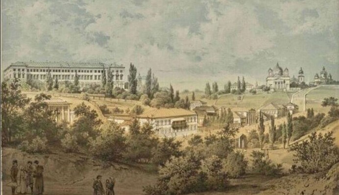 Сейчас здесь улица Грушевского: как выглядел Крещатый яр в Киеве 160 лет назад