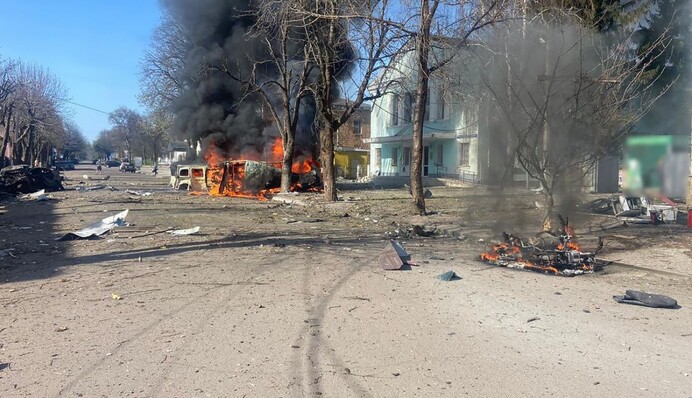 Россияне нанесли ракетный удар по Конотопу на Сумщине