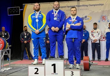 Киевлянин Виктор Лесковец установил новый мировой рекорд в жиме лежа. Фото