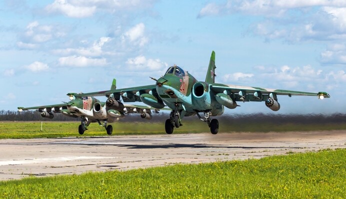 Сили оборони збили російський штурмовик Су-25