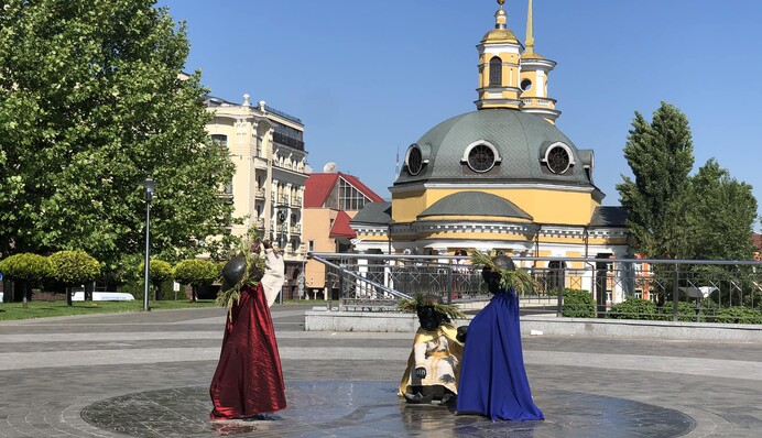 Малюків Кия, Щека, Хорива і Либідь причепурили до Дня Києва: атмосферні фото