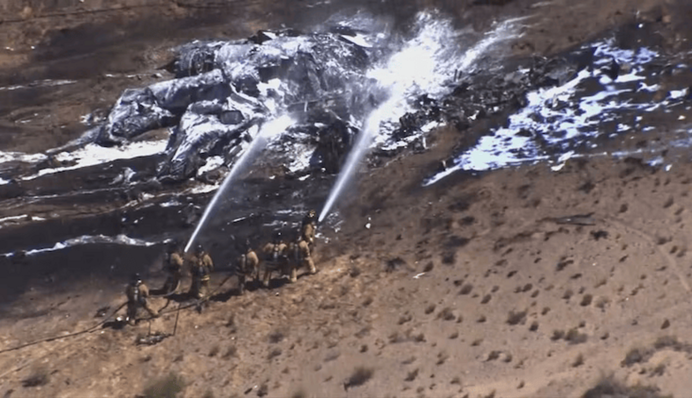 У США розбився новітній винищувач  F-35A. Фото