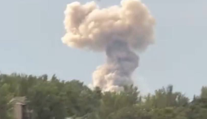 В Донецке произошел мощный взрыв: фото и видео