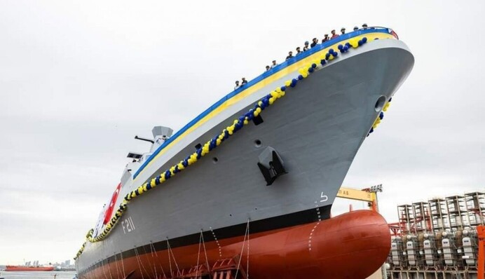 Бойовий український корвет 