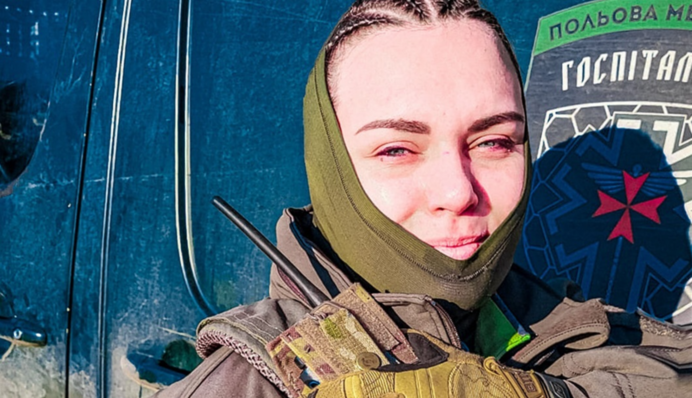 Позивний "Чека": за два дні до 26-річчя загинула бойовий медик з "Госпітальєрів"