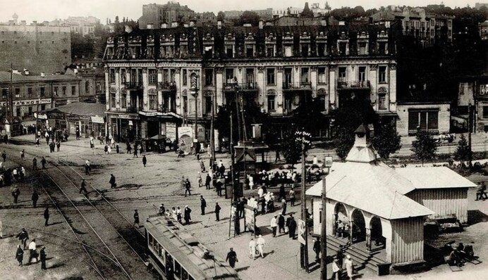 Київ, якого нема: як виглядав Євбаз понад 100 років тому
