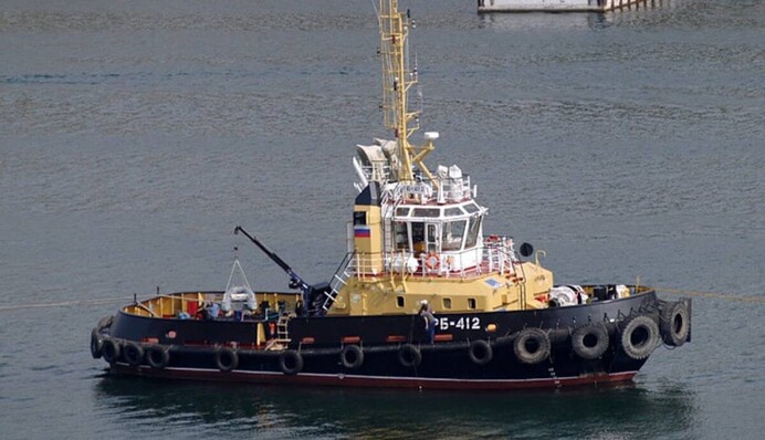 Українські воїни знищили у Криму російський буксир