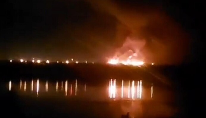 Были две атаки: фото и новые подробности удара по НПЗ в Новошахтинске