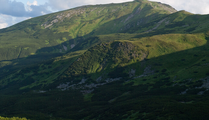 ​В горах поблизу кордону виявили труп людини. Фото