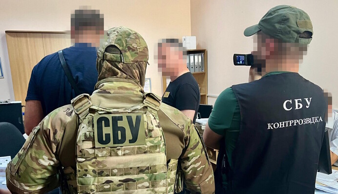 В Хмельницком топ-чиновник работал на ФСБ: фото задержания