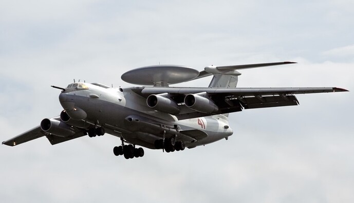 Росія вперше визнала знищення українськими воїнами літака А-50