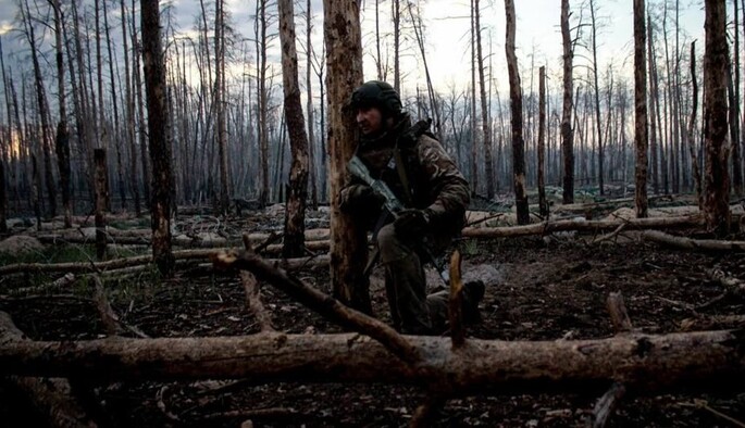 Украинские бойцы ударили по врагу миной в честь сборной по футболу