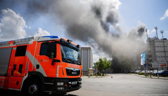 Росія може бути причетна до пожежі на німецькому збройовому підприємстві