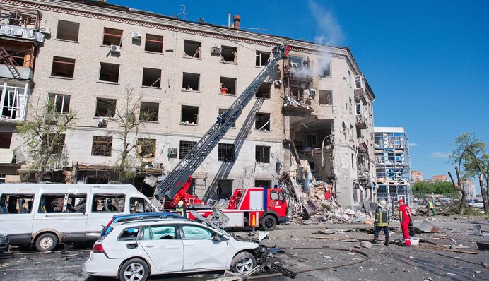 Удар по Харькову: в больницах на сегодняшний день остается 41 пострадавший