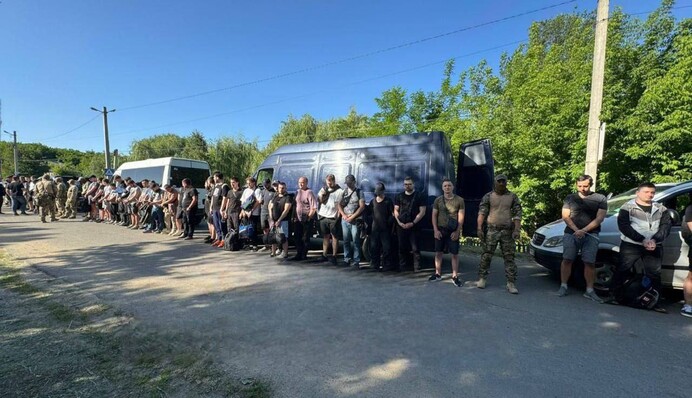 Возле границы в Одесской области задержали группу из 47 уклонистов