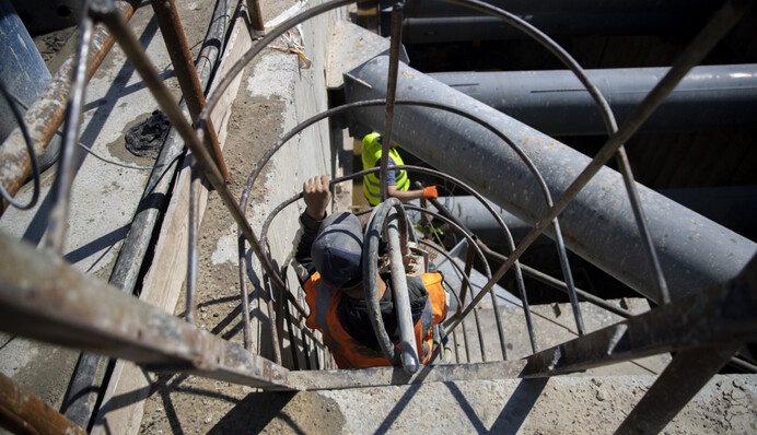 Кличко: ремонтные работы между станциями метро 