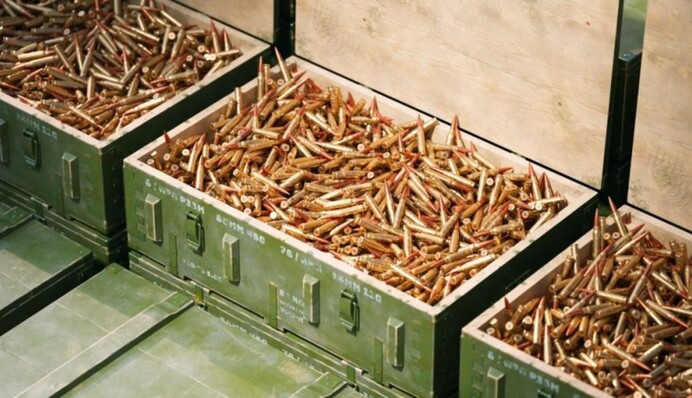 Вторая партия боеприпасов 