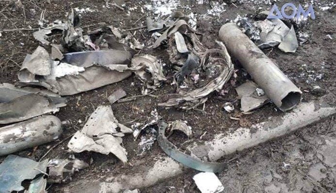 На Миколаївщині уламки ракети спричинили ДТП