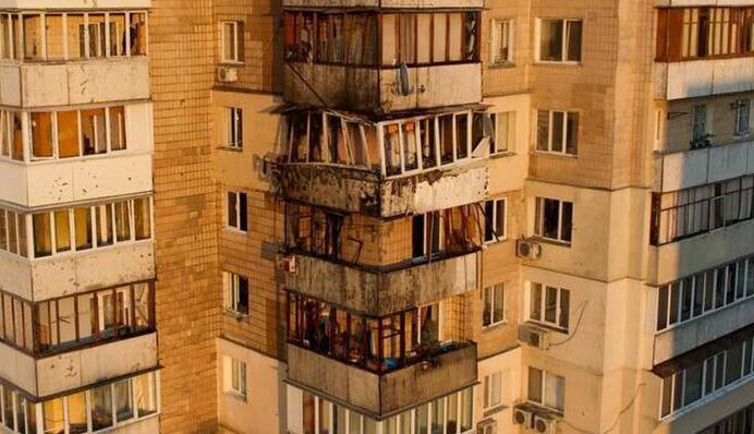 Кількість постраждали через російський удар по Києву збільшилась