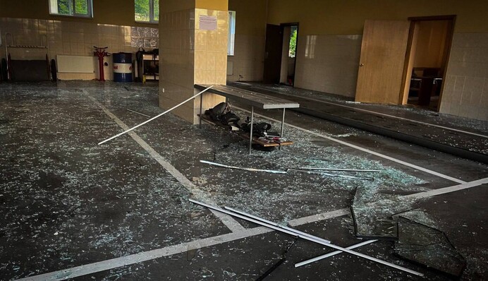 Пожежна частина пошкоджена на Київщині через російський удар