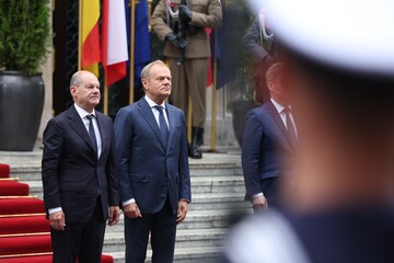 Шольц прибув до Польщі для консультацій