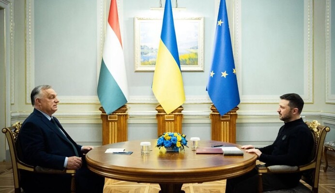 Зеленський та Орбан домовилися про підготовку договору