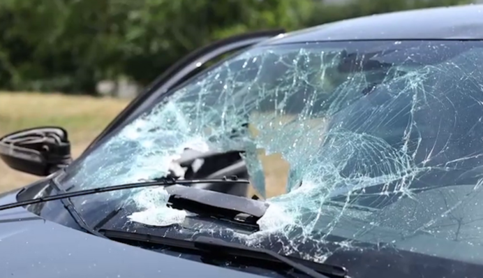 Зеленський показав відео російського удару по Дніпру