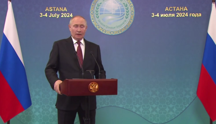 Путін назвав терористів своїми союзниками